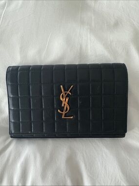 Saint Laurent Quilted Cassandre Bag